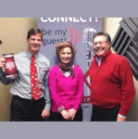 Lara Sadowski with First Prize Writing and Bill Scott with WallyPark