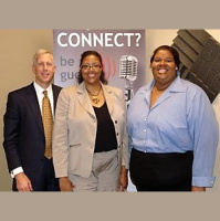 Kent Gregoire with Symphony Advantage and Myra Cisse with Certification Consultants