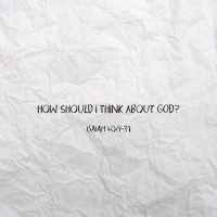 How Should I Think About God?