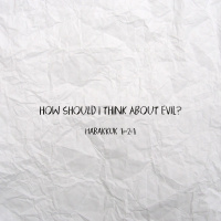 How Should I Think About Evil