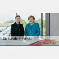 Merkel: Feuerwehren sind Markenzeichen