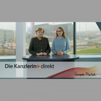 Merkel würdigt schnelle ICE-Strecke