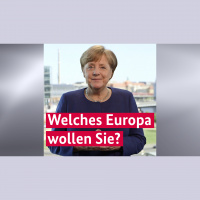 Merkel: Europa dient den Menschen