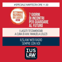 I LASCITI TESTAMENTARI | - Martedì 6 Febbraio 2018 #Speciale