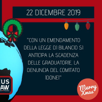 BREAKING NEWS – CON UN EMENDAMENTO DELLA LEGGE DI BILANCIO SI ANTICIPA LA SCADENZA DELLE GRADUATORIE, LA DENUNCIA DEL COMITATO IDONEI