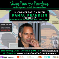 Kamau Franklin of Community Movement Builders, Inc. STOP THE CONSTRUCTION OF COP CITY NOW!