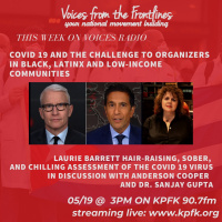 COVID 19 and the Challenge to Organizers in Black, Latino(a) and low-income communities