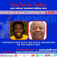 Voices Radio United All Workers for Democracy, and Defund Police in LA City Schools.