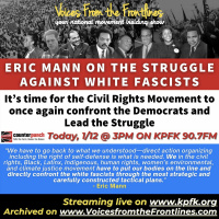 Voices Radio: Eric on The Struggle against white fascists