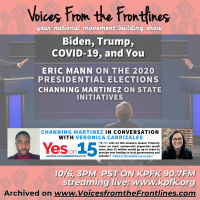 Voices Radio: 2020 Voting procedures and Proposition 15