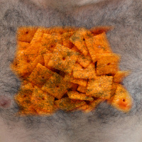 Cheez-Its in the Chest Hair