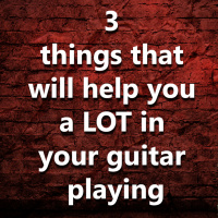 (Ep.008) The 3 things that will help you the most in your guitar playing