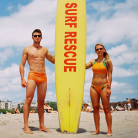 Hot Beach Lifeguards