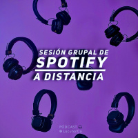 Sesión grupal de Spotify a distancia