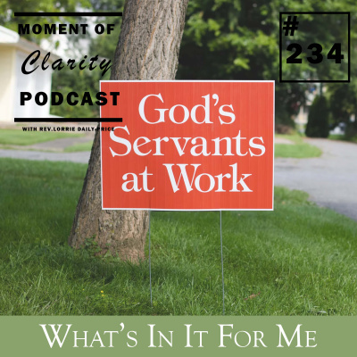 Moment Of Clarity With Rev. Lorrie Daly-price