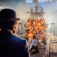 Die letzten Tage der Menschheit in der Belgienhalle in Spandau