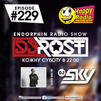 ENDORPHIN Radioshow #229 (Guest Mix by DJ SKY) – by ROST #229