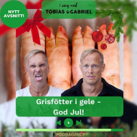 446. Grisfötter i gele - God Jul!