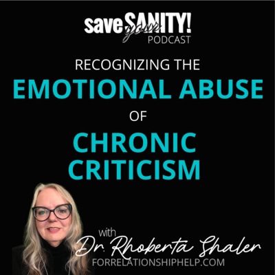 Save Your Sanity: Help For Toxic Relationships