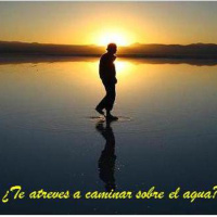 ¿TE ATREVES A CAMINAR SOBRE EL AGUA?