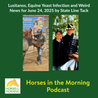 Lusitanos, Equine Yeast Infection and Weird News for June 24, 2025 by State Line Tack - HORSES IN THE MORNING