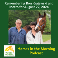 Remembering Ron Krajewski and Metro for August 29, 2024 - HORSES IN THE MORNING