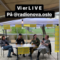 Skeiv litteratur Live på novafest, med Elise Lydestad, Jakob Sundquist og Lobbyen