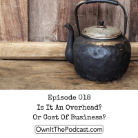 Own It! 018 | Is It An Overhead? Or Cost Of Business?