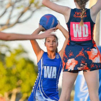 Kacie Crawford Talks Netball At The Pam Moore Carnival