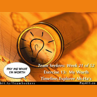 Team Seekers Week 21 of 52 ~ Exercise 13: My Worth Timeline® Explorer Results