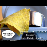 Team Seekers Week 27: Exercise 16: Sort, Update  Master