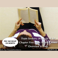 Team Seekers Week 26 of 52 ~ Chapter Five: How Worth Grows Overview
