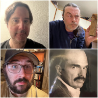 Will Wood with Peter and Chris O