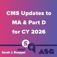 CMS Updates to MA and Part D for CY 2026