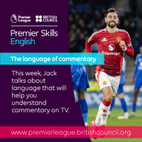 English for fans - The language of commentary