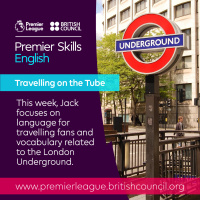 English for travelling fans - Travelling on the Tube