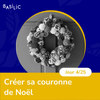 #MerryBasilic : Créer sa couronne de Noël