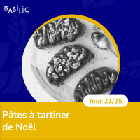 #MerryBasilic : La pâte à tartiner, loption gourmande de Noël