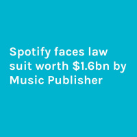 Spotify Sued By Publisher?