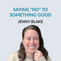 #156 Saying no to something good — Jenny Blake on the inner CFO, spending every penny just to try, working at Google, running towards something vs. running away, creating assets for yourself, making yourself discoverable, and seeking advice from friend