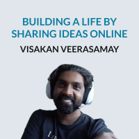 #129 Friendly Ambitious Nerd World-Building - Visakan Veerasamy on Long-Orbit Friendships, Preemptive Defensiveness, Hot Streaks, Writing A Book, Making $1000 for one copy  Negative Comments