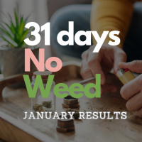 31 Days No Weed! January Results