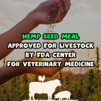 Hemp Seed Meal For Livestock Approved!