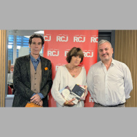 Thierry Clermont pour son livre « Vilna Tango » et Gilles Rozier