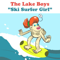 Ski Surfer Girl