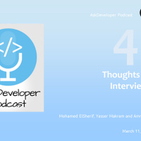 AskDeveloper Podcast - 48 - Thoughts on Interviews