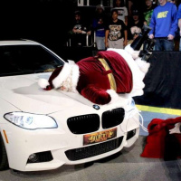 Santa Gets Run Over By Del Rio