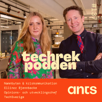 137. Namnbyten  kriskommunikation med Ellinor Bjennbacke, Opinions- och utvecklingschef - TechSverige