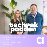 238. Kompetensbehoven inom Tech, TechSveriges rapport - Ana Andric, Näringspolitisk expert