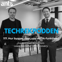 117. Hur bygger man upp en TA-funktion? - Mikael Wikström, Lead Recruiter på Discovery
